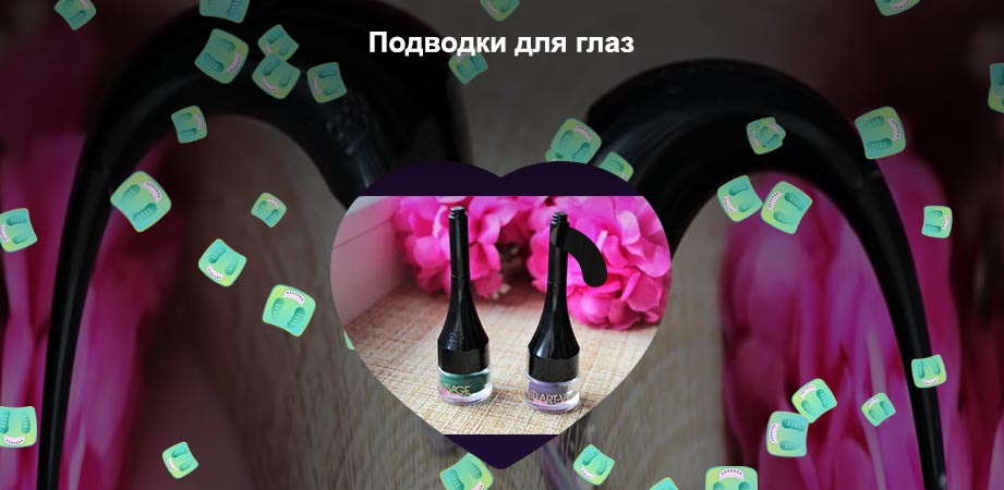 Гелевая подводка для глаз арт визаж